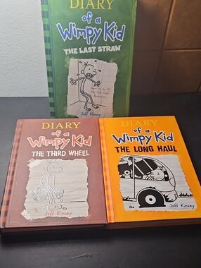 3 Diary of a Wimpy Kid Books